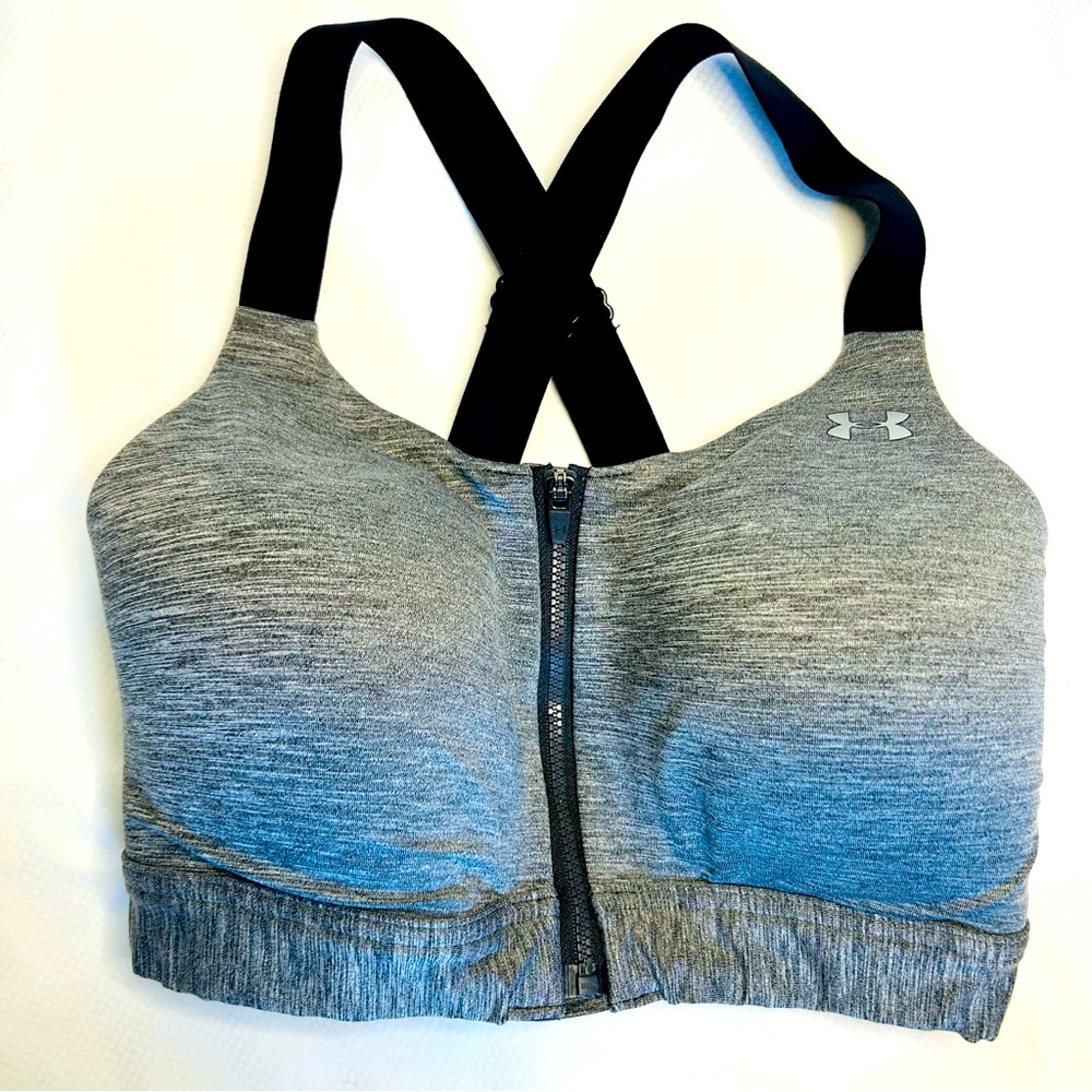 Under Armor Zip up FRONT full support all day wear sports wear active wear sleep